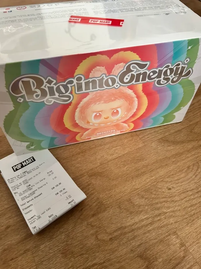 set Labubu Big Into Energy avec 6 boites Neuf sous Blister - photo numéro 10
