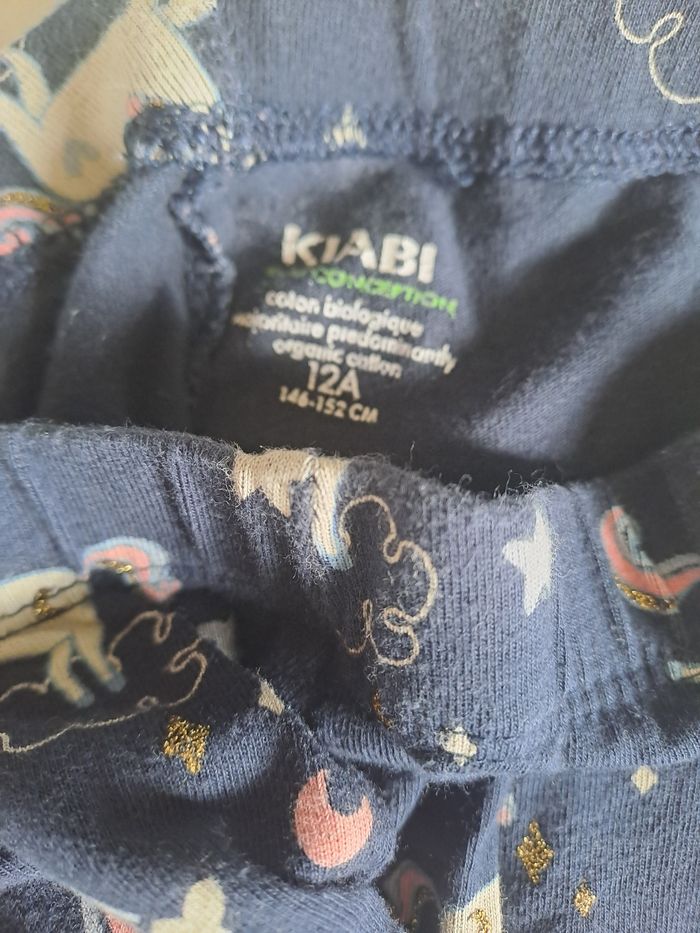 Lot de 2 leggings fille kiabi taille 12 ans très bon état - photo numéro 5