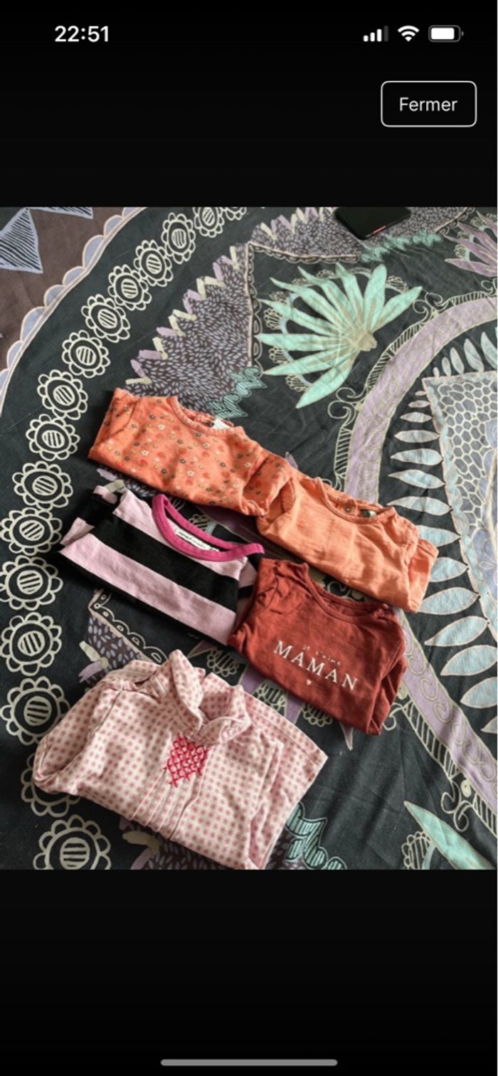 Lots vêtements. 1 mois fille - photo numéro 4