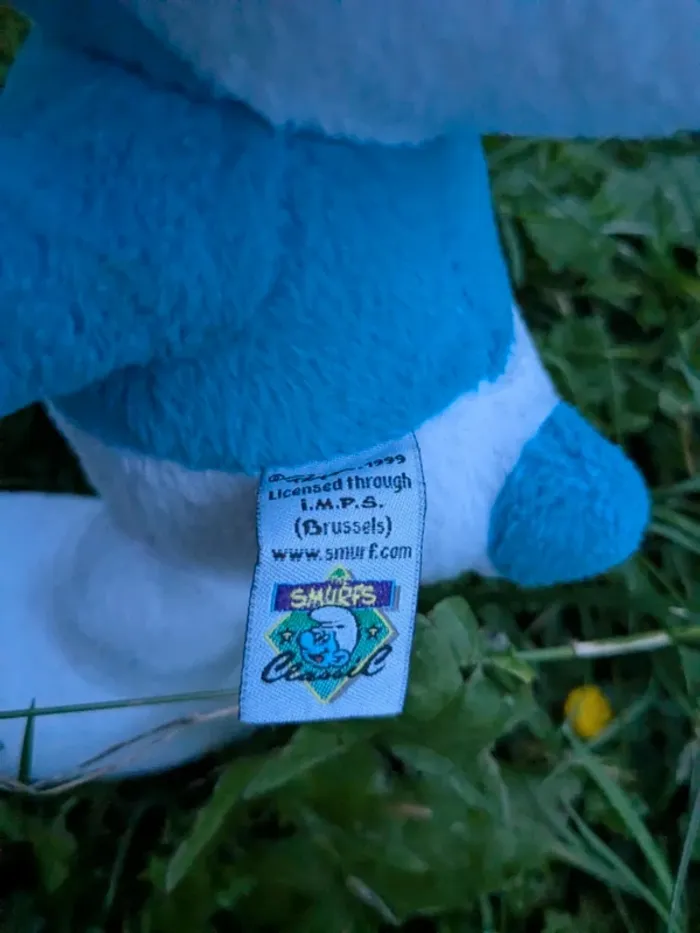 Peluche schtroumpf - photo numéro 4