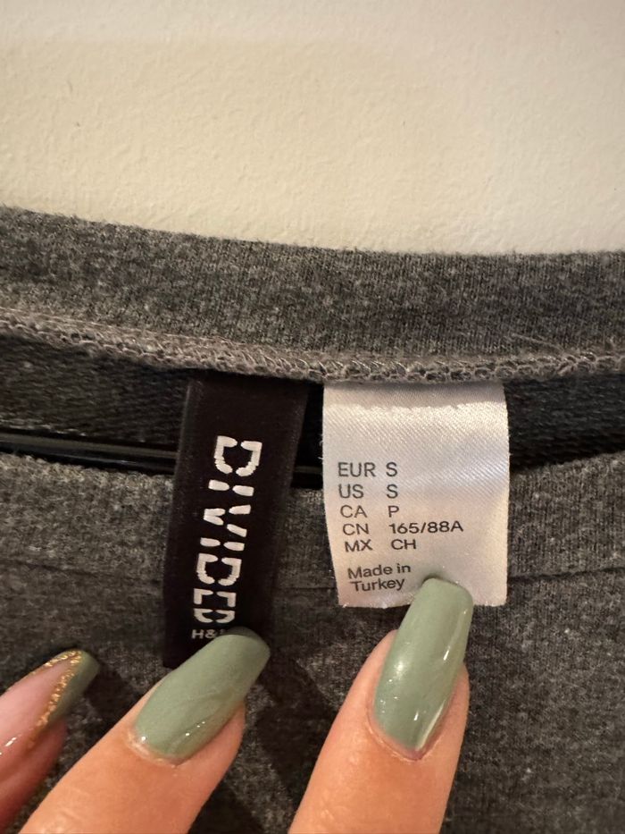 Pull gris - H&M - photo numéro 4