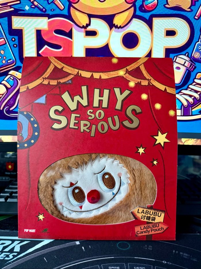 Labubu The Monsters – WHY SO SERIOUS Series 🍭 Candy Pouch - photo numéro 2