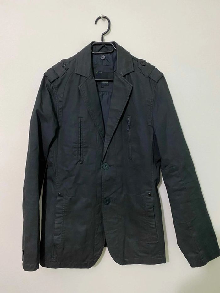 Trench noir Jules