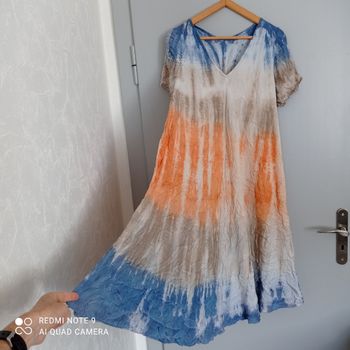 Robe longue tie and dye t42/44