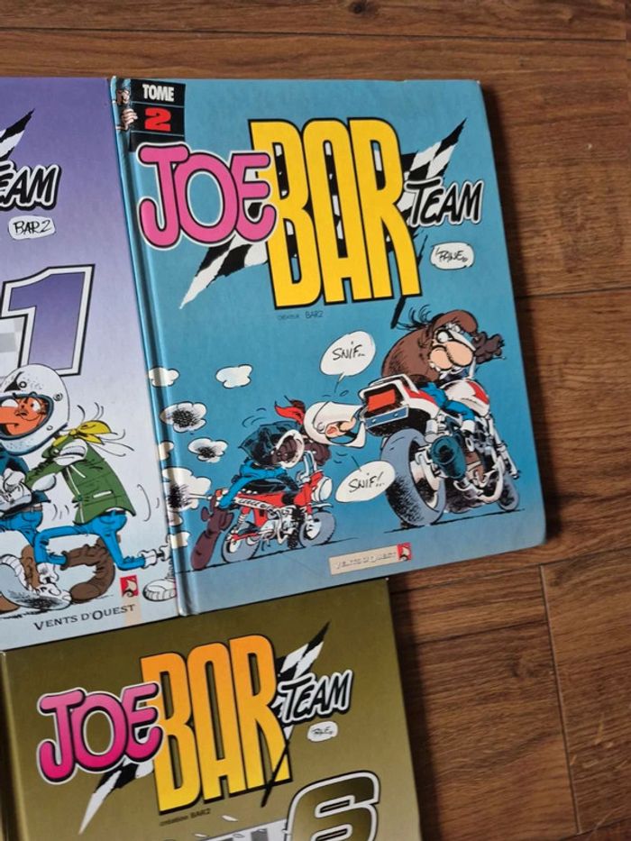 Lot de 3 bandes dessinées Joe Bar Team - photo numéro 3