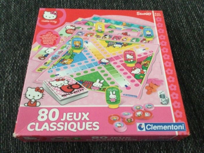 80 jeux classiques Hello Kitty