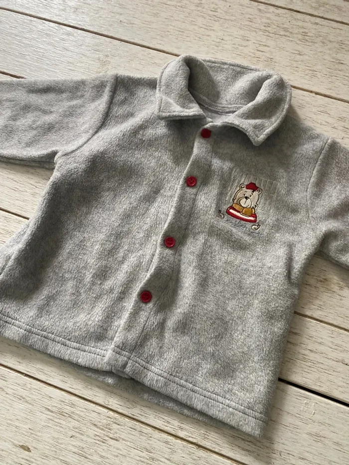 Lot gilets pulls polaire Unisexe garçon ou fille 3 ans - photo numéro 5