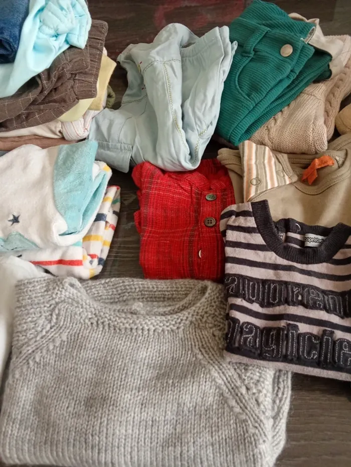 Lot vêtements garçon 1/3 mois automne hiver