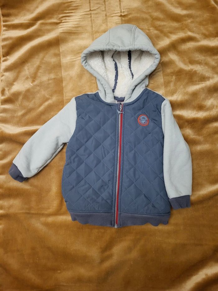Veste Gilet polaire à capuche chaud Sergent Major 4 ans 104 cm  Neuf - photo numéro 2