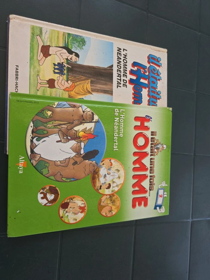 Lot 2 livres l homme Neandertal  #orianabllivre