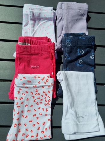 Lot de 6 leggings
