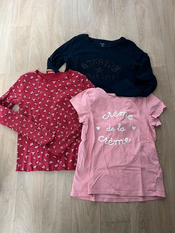 Lot de 3 haut 8 ans