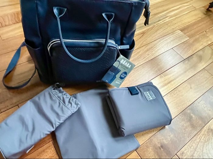 Sac a dos a langer kyoto Beaba bleu jamais utilisé - photo numéro 6