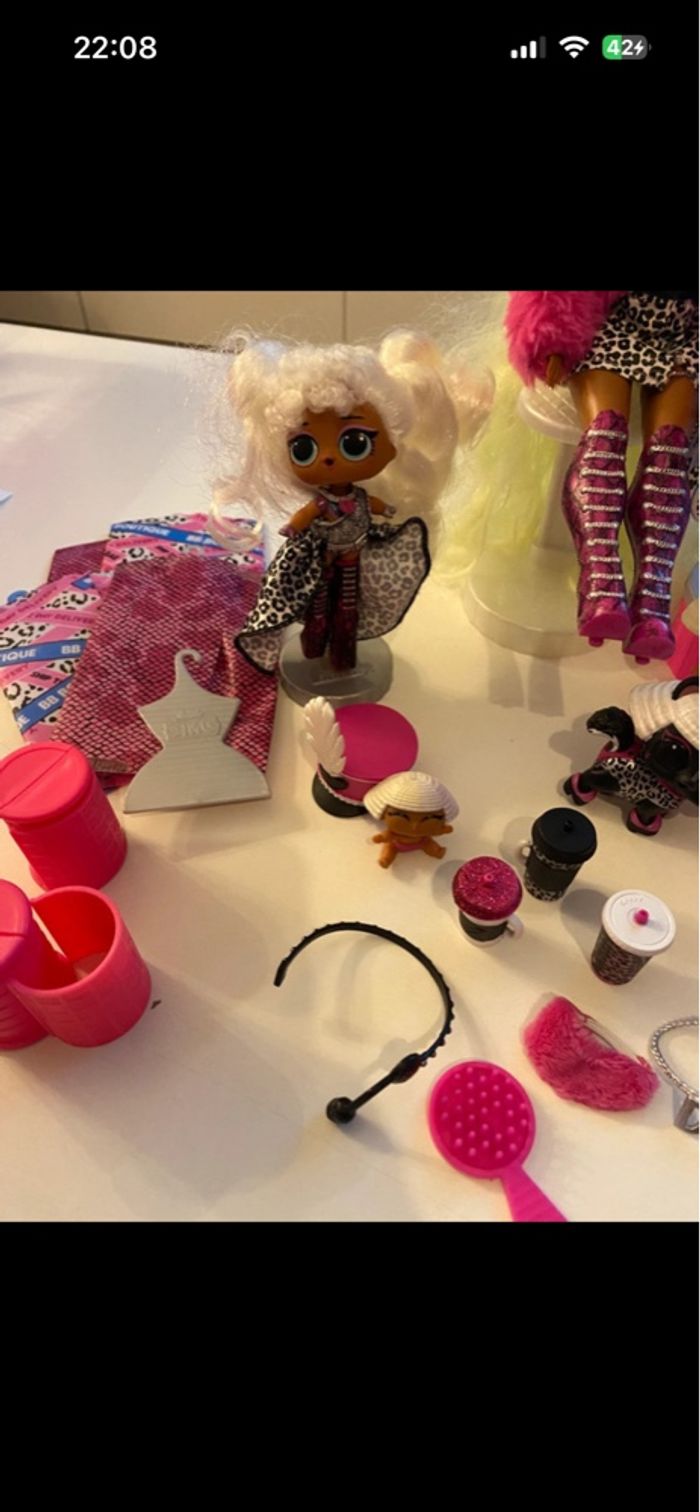 MGA- L.O.L O.M.G. Lady Diva Doll with 20 Toy Surprises 560562, Multi-Colour - photo numéro 3