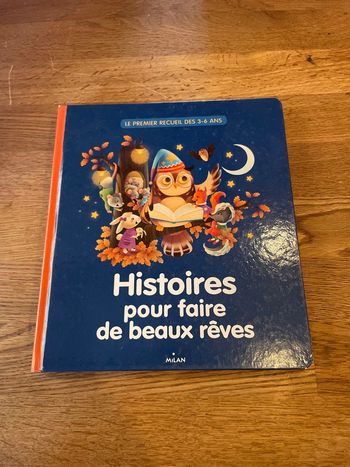 Livre Le premier recueil des 3-6 ans Histoires pour faire de beaux rêves