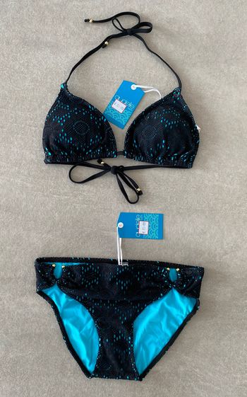 Ensemble maillot de bain 2 pièces Crochet Audelle Neuf