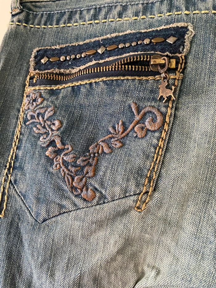Jeans évasé Lois Taille 29 - photo numéro 3