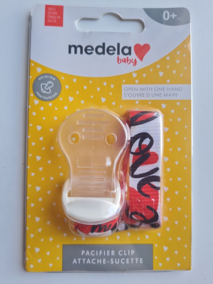 Attache-tétine Medela Baby neuve LOVE – Idée cadeau – mixte - photo numéro 2