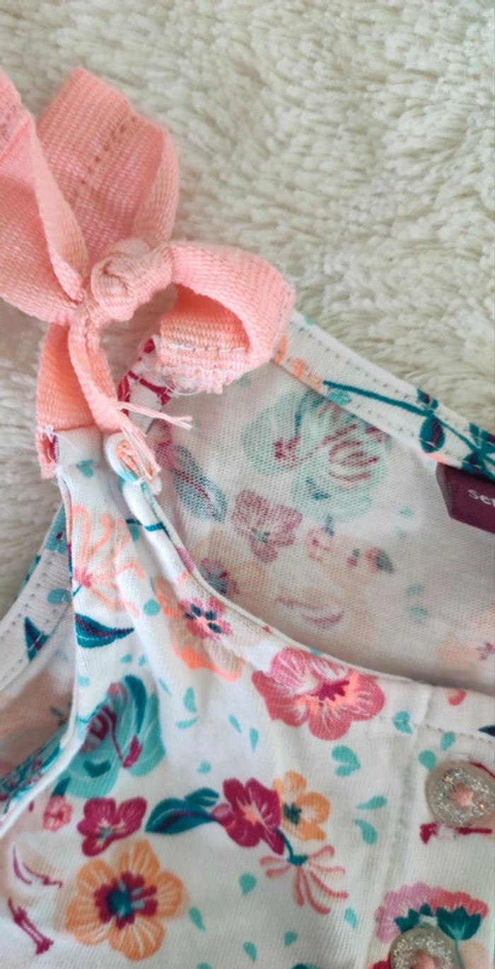 Robe body intégré fleurie Sergent Major 9 mois - photo numéro 5