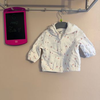 Jolie veste épaisse zippée  - T6mois  -  Kiabi 