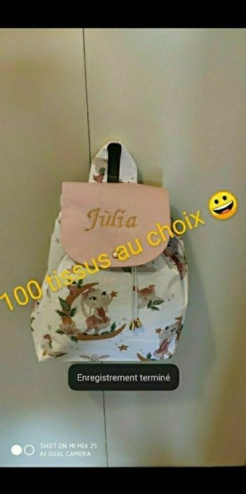 Sac à dos personnalisé