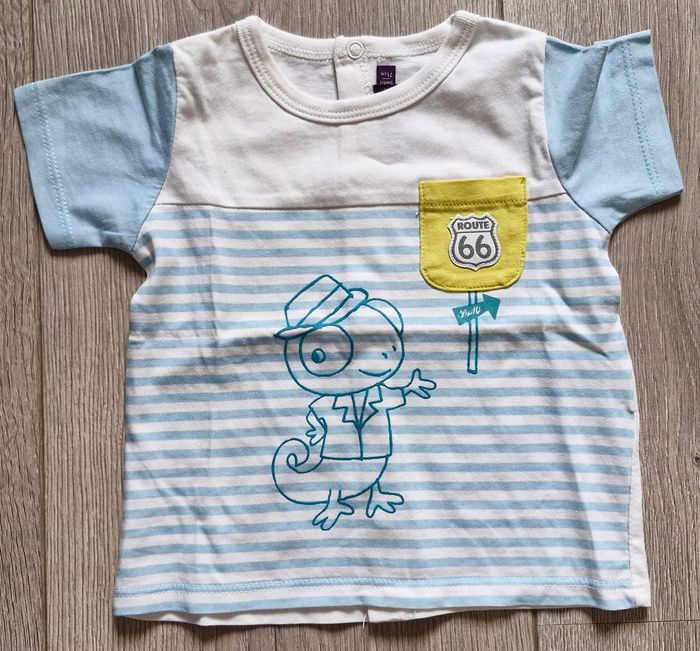 Lot tee shirt garçon 12 mois - photo numéro 3