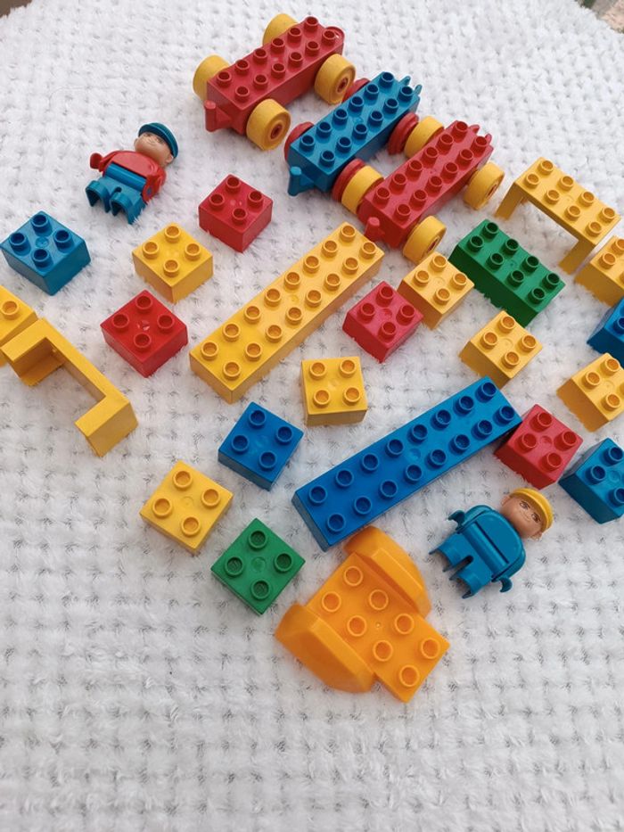 🔸Lot 28 Pièces LEGO Duplo Vintage dont 2 Personnages🔸 - photo numéro 7