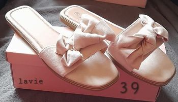 Sandales en velours