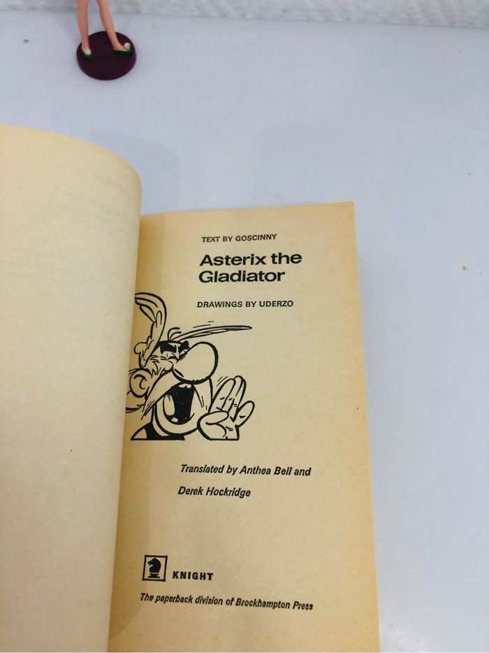 Asterix the Gladiator édition en anglais vintage - photo numéro 2