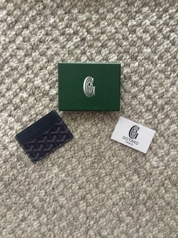 Porte-carte Goyard St-Sulplice Bleu 