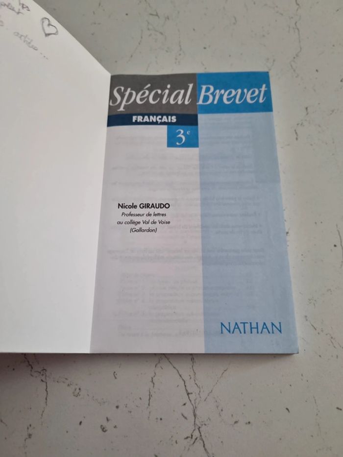 Spécial Brevet Français 3e - photo numéro 3