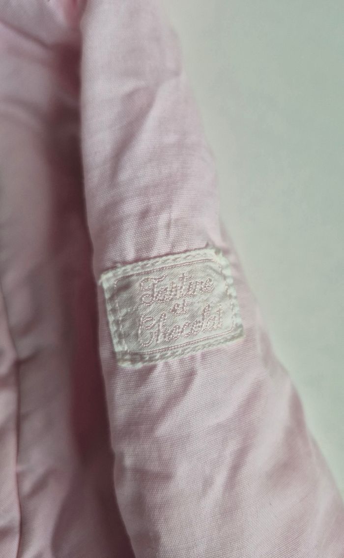 Combinaison pilote fille Tartine et Chocolat – 12 mois – rose pastel - photo numéro 7