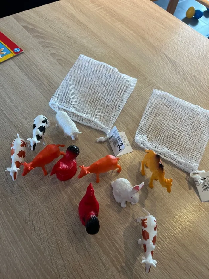 Lot de 10 animaux
