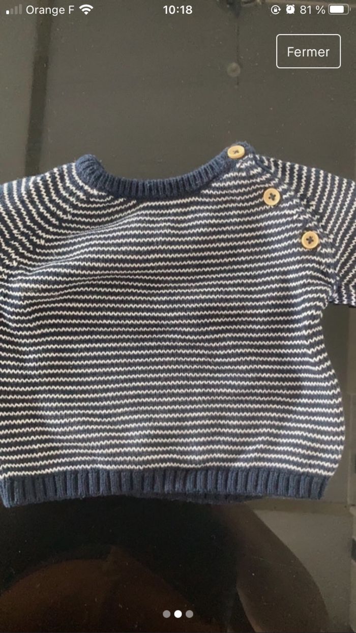 Pull bébé - photo numéro 2