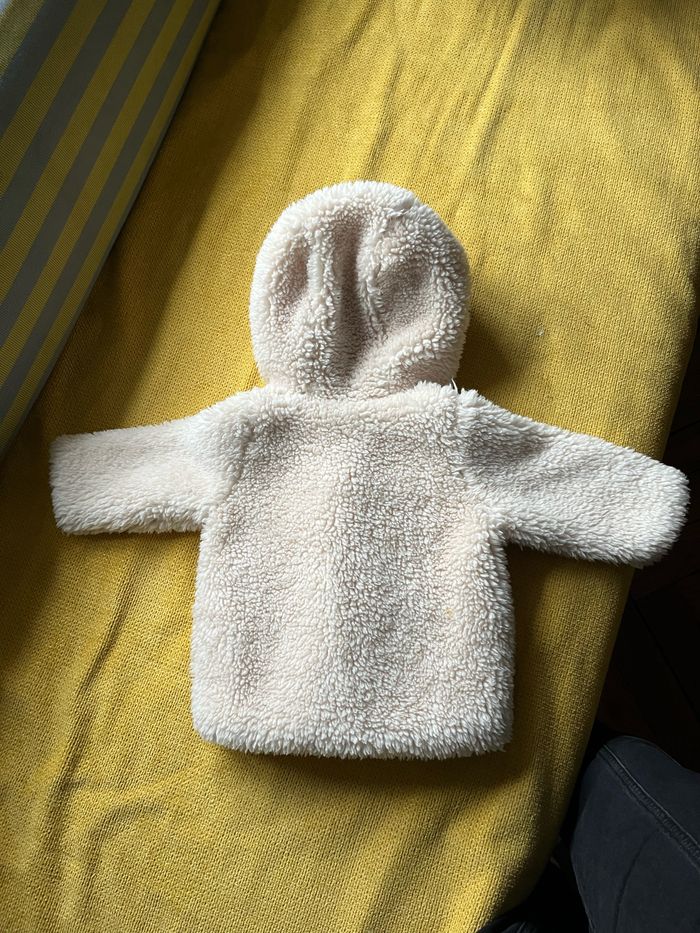 Veste en sherpa écrue mixte - photo numéro 1