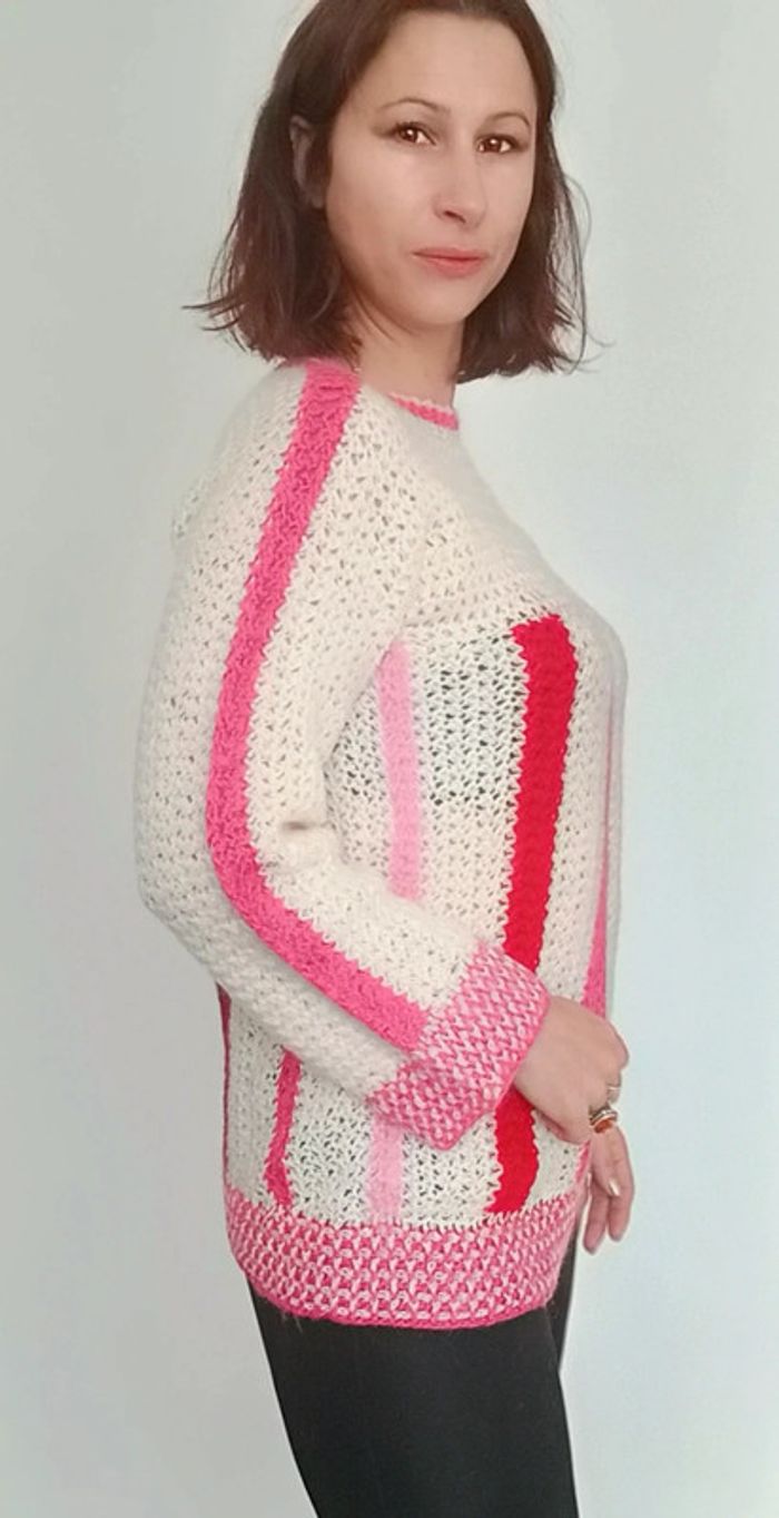 Pull tricot vintage - photo numéro 3