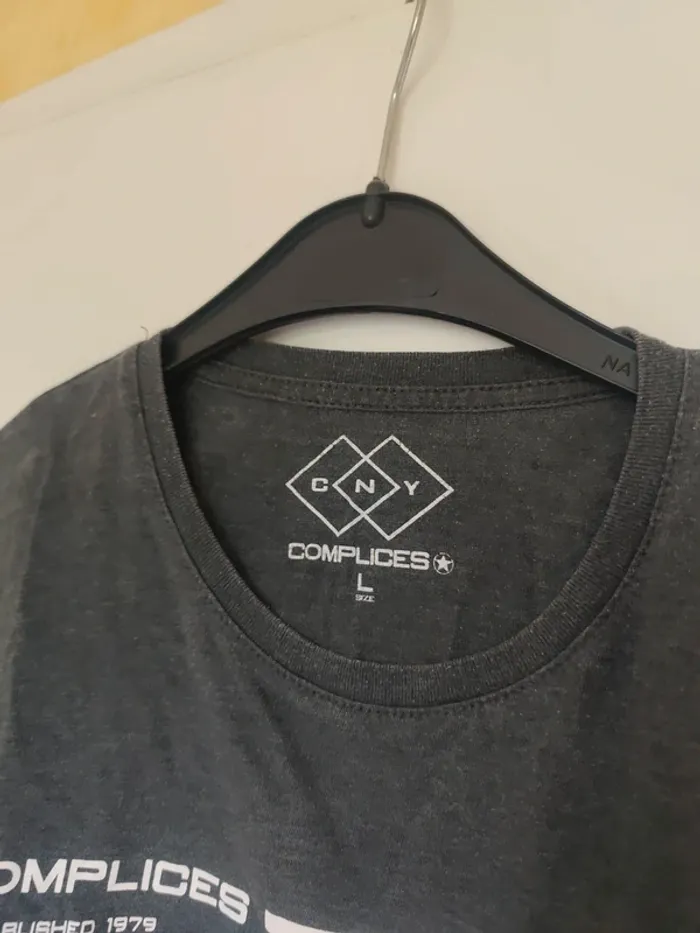 Tshirt gris Complices L - photo numéro 3