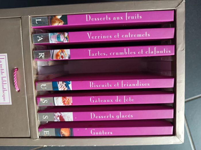 La petite bibliothèque pâtissière Larousse 8 livres - photo numéro 7
