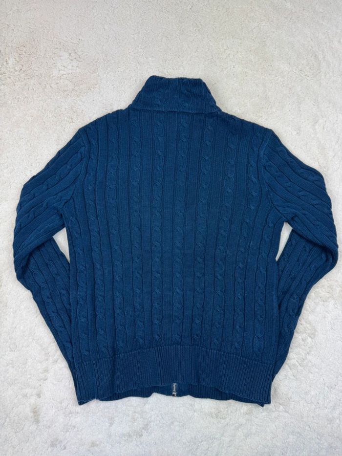 Sweat Full Zip Ralph Lauren Torsadé Taille M - photo numéro 4
