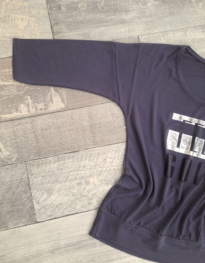 Tee-shirt manches chauve-souris - In extenso - photo numéro 2