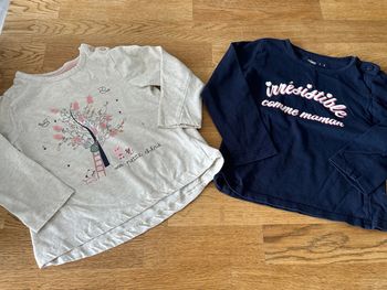 Lot de tshirts manches longues 3 ans
