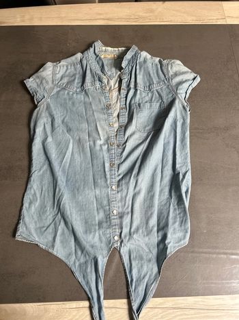 Chemise en jean taille L
