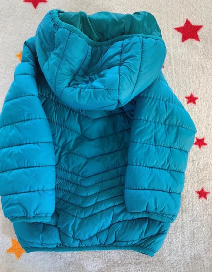 Doudoune à capuche Geonorway Expédition Bleu Canard Taille 3 ans - photo numéro 2
