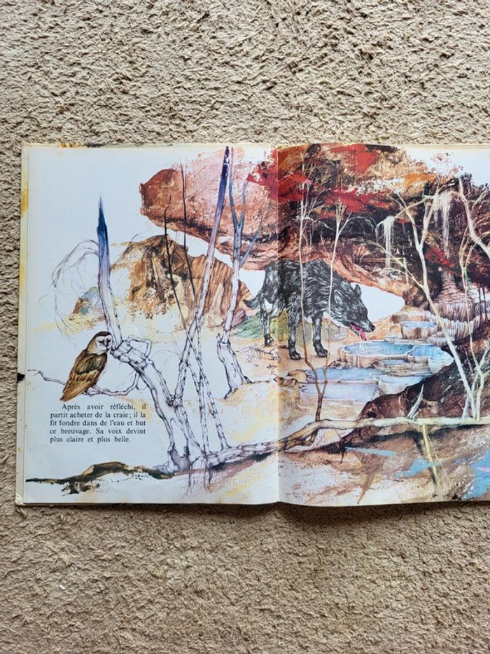 Lot 2 livres vintage enfants – Années 70 – La chèvre et les biquets & Les mémoires d’un âne - photo numéro 16