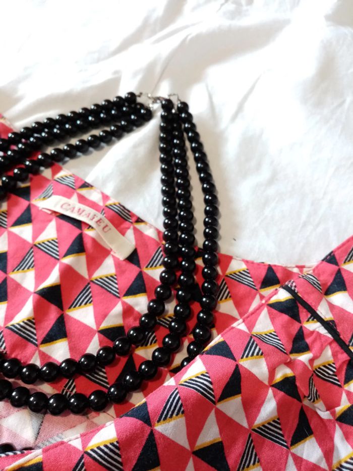 Tunique longue à motifs géométriques - photo numéro 2