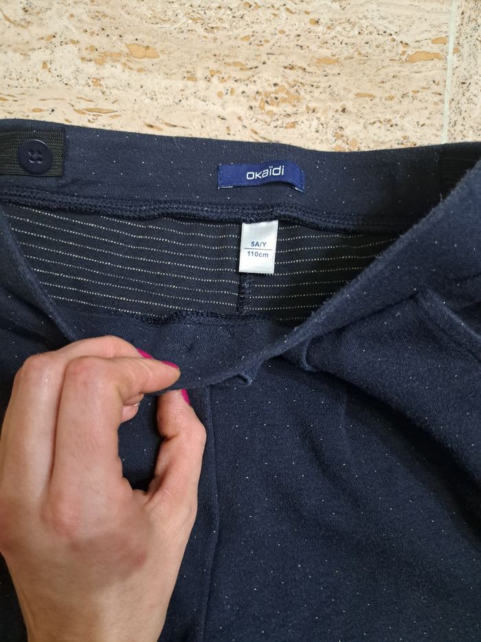 Pantalon doublé fille 5 ans - photo numéro 2