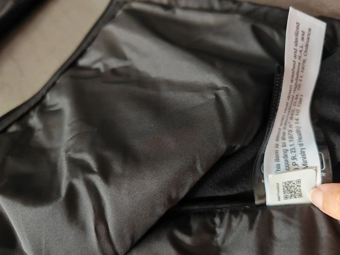 Veste à capuche noir the north face taille s neuve - photo numéro 6