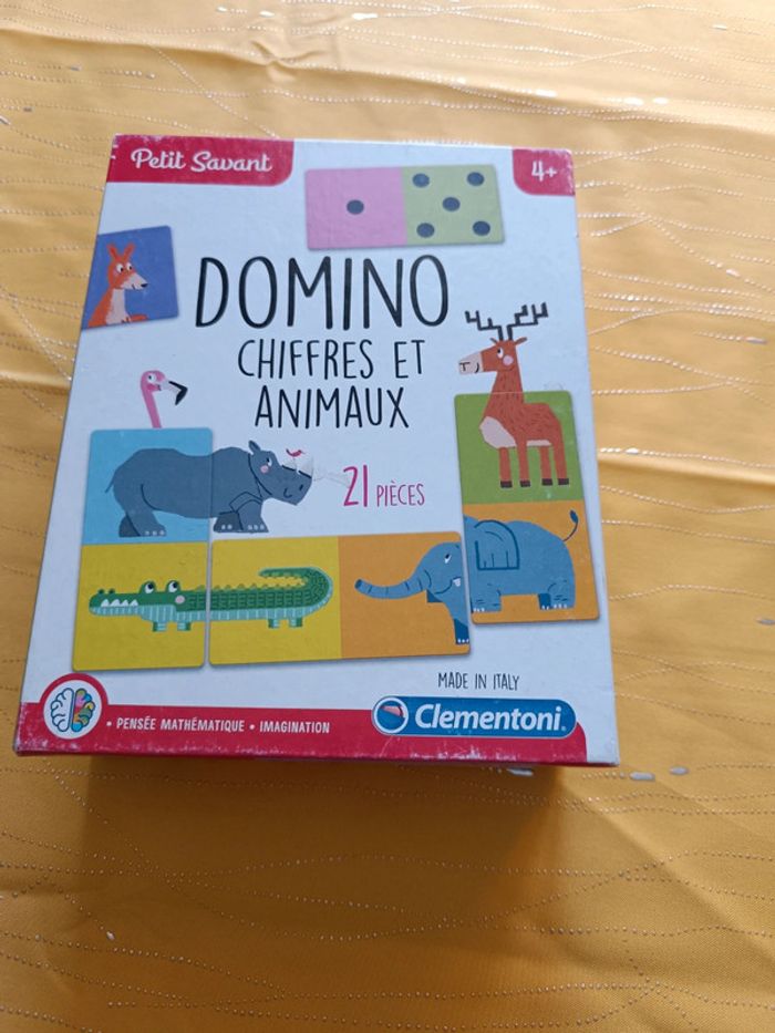 Dominos chiffres et animaux Petit Savant dès 4 ans