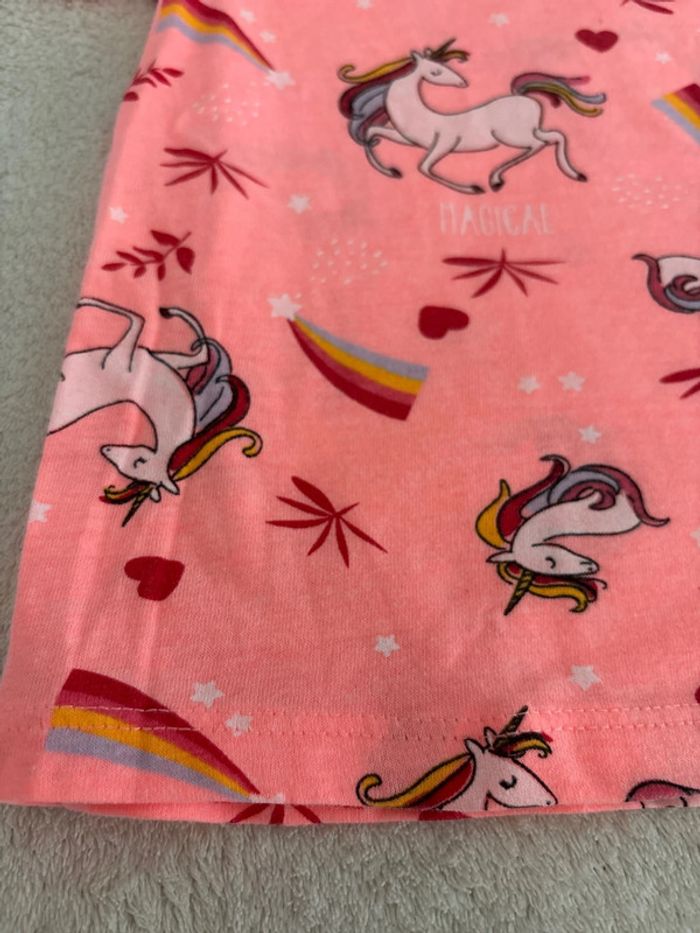 T-shirt manches courtes licorne 4 ans - photo numéro 2