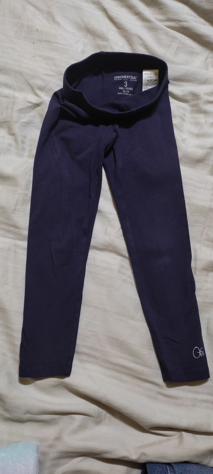 Legging bleu marine
